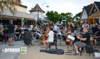 LA ORQUESTA MUNICIPAL INICI PRESENTACIONES EN LA PEATONAL GESELINA
