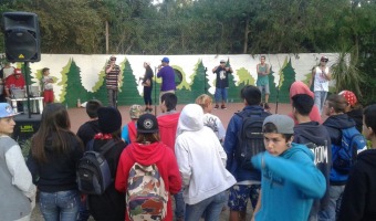 Zona Hip Hop en el Anfiteatro del Pinar