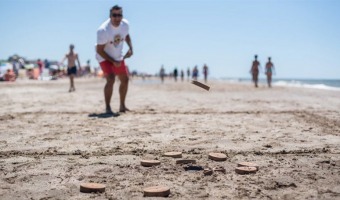 Torneo de tejo en la Playa Deportiva