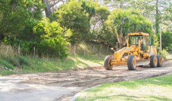 REPARACIN DE LA VA PBLICA LUEGO DE LAS INTENSAS LLUVIAS DEL FIN DE SEMANA