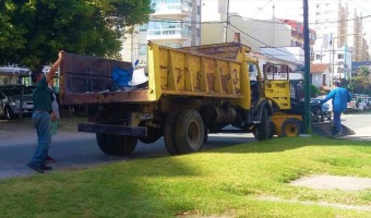 INTENSOS TRABAJOS DEL CORRALN MUNICIPAL DE VILLA GESELL