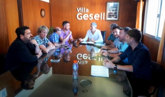 EL INTENDENTE GUSTAVO BARRERA SE REUNI CON AUTORIDADES DE LA UCI