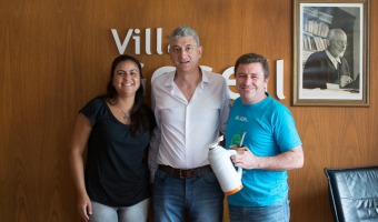 VISITA A VILLA GESELL DEL INSTITUTO NACIONAL DE LA YERBA MATE