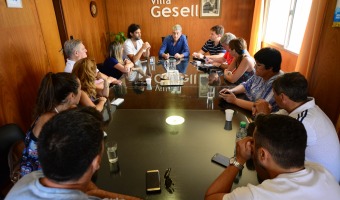 EL INTENDENTE BARRERA SE REUNI CON LOS CONCEJALES