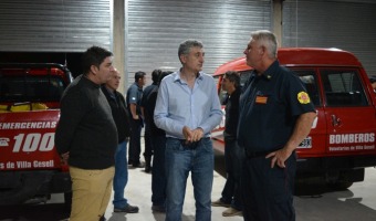 BOMBEROS VOLUNTARIOS INAUGUR SU NUEVO GALPN