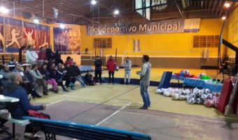El Polideportivo incorpor nuevo material deportivo