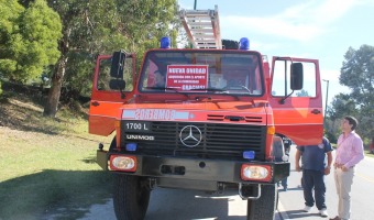 Nuevo Unimog para los bomberos de Villa Gesell