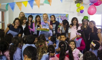 Migliorisi particip del festejo del nuevo aniversario del Jardn 905
