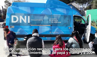 EL RENAPER REALIZ UN OPERATIVO MVIL DE TRMITES DE DOCUMENTACIN HASTA EL JUEVES EN EL POLIDEPORTIVO