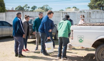 LA MUNICIPALIDAD ENTREG MATERIALES A UN CLUB GESELINO