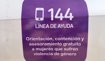 rea de la Mujer: Fuerte campaa de difusin de la lnea 144