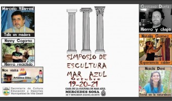 SIMPOSIO DE ESCULTURA EN MAR AZUL
