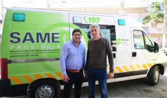 VILLA GESELL CUENTA CON UNA NUEVA AMBULANCIA DE SAME