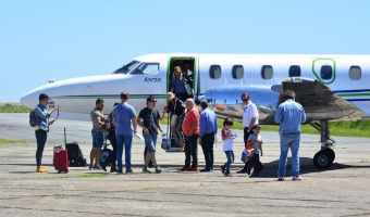 El segundo vuelo a Villa Gesell tambin llega completo