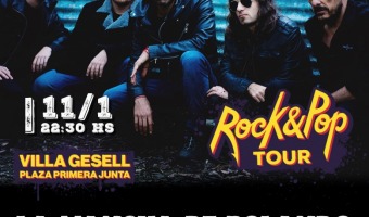 LA MANCHA DE ROLANDO ABRE EL FESTIVAL ROCK & POP TOUR EN VILLA GESELL