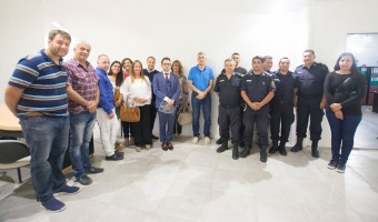 Reconocimiento de la Secretara de Seguridad al juez de Garantas, la fiscal y la jueza de Paz