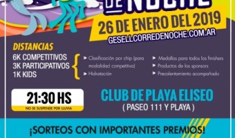 11 edicin de Gesell Corre de Noche