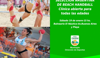 CLNICA DE BEACH HANDBALL