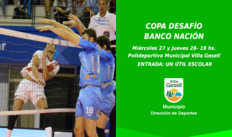 SE REALIZAR LA COPA DESAFO DE VOLEY