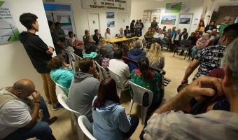 VECINOS SE INTERIORIZARON ACERCA DE LA CONSTRUCCIN DEL HOSPITAL