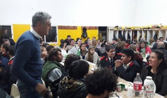 LOS BOMBEROS DE MAR AZUL CELEBRARON SU DCIMO ANIVERSARIO