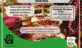 SE REALIZAR EL PRIMER FESTIVAL DE LAS ARTESANAS GESELINAS