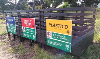 SE INSTALARON DOS NUEVAS ISLAS DE SEPARACIN DE RESIDUOS RECICLABLES