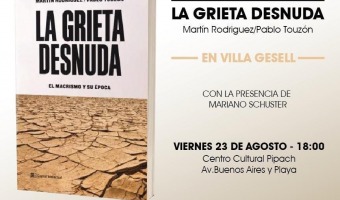 SE PRESENTAR EL LIBRO LA GRIETA DESNUDA