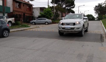 SE TRABAJA EN LA COLOCACIN DE REDUCTORES DE VELOCIDAD