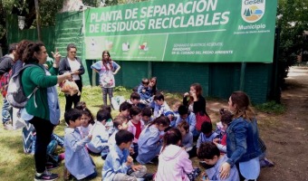 EL JARDN DEL BOSQUE DE MAR AZUL VISIT LA PLANTA DE RECICLAJE