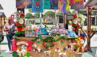 Comenz la Feria Solidaria de Navidad!