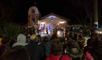 EMOTIVA REPRESENTACIN DEL PESEBRE VIVIENTE