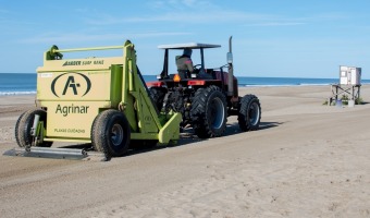 LA MEJOR TECNOLOGA PARA MANTENER LIMPIA LA PLAYA