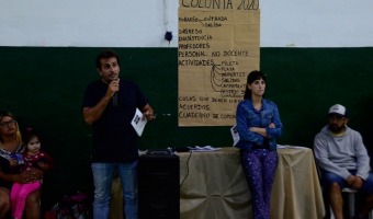 REUNIN ORGANIZATIVA DE LA COLONIA DE VERANO DEL POLIDEPORTIVO