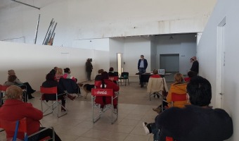 Capacitaron a enfermeros del Hospital Municipal