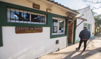 EL INTENDENTE RECORRI EL PREDIO DEL FUTURO CENTRO DE SALUD EN MONTE RINCN