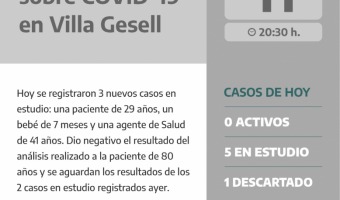 REPORTE NOCTURNO DE LA SECRETARA DE SALUD