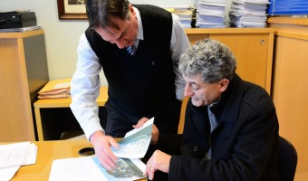 El intendente se reuni con el gerente de Banco Nacin por la ampliacin de la Sucursal
