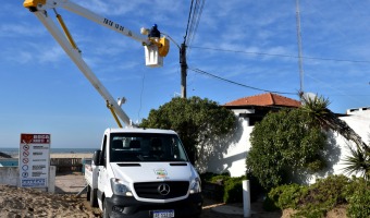 LA DIRECCIN DE COORDINACIN CONTINA TRABAJANDO SOBRE LA REPARACIN DE LUMINARIAS