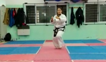 UNA GESELINA, EN EL PODIO DEL PRIMER CAMPEONATO VIRTUAL SUDAMERICANO DE TAEKWONDO-DO ITF