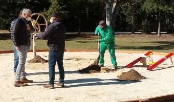 EL INTENDENTE VISIT LA CREACIN DE LA PLAZA AERBICA