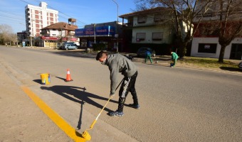 LA DIRECCIN DE TRNSITO REFUERZA LA SEALIZACIN VIAL EN ZONA SUR