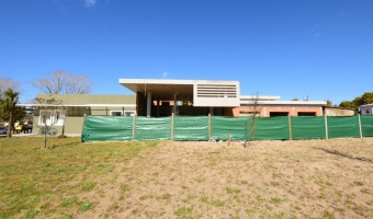 EL INTENDENTE VISIT LA OBRA DEL CENTRO DE SALUD SUR