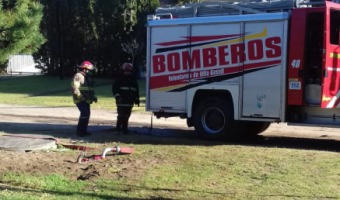 OBRAS SANITARIAS Y BOMBEROS PROBARON CON XITO EL NUEVO PUNTO DE RECARGA