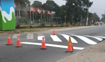 LA DIRECCIN DE TRNSITO AVANZA EN LOS TRABAJOS DE SEGURIDAD VIAL