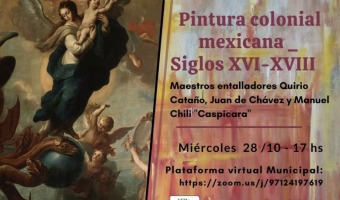 CHARLA PINTURA COLONIAL MEXICANA