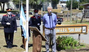 HOMENAJE A LOS TRIPULANTES DEL ARA SAN JUAN