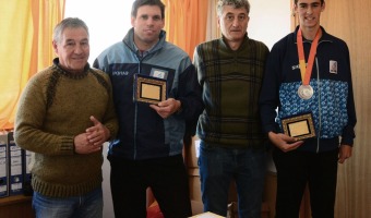 Barrera recibi a los geselinos que participaron en los parapanamericanos