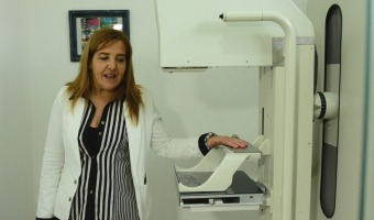 Se inauguró el mamógrafo en el Hospital Municipal