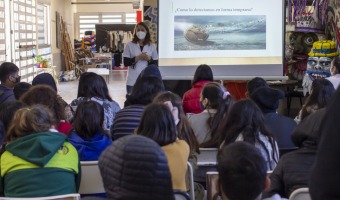 SE REALIZ UNA CHARLA-TALLER SOBRE PREVENCIN DE CNCER DE MAMA EN LA EES 4